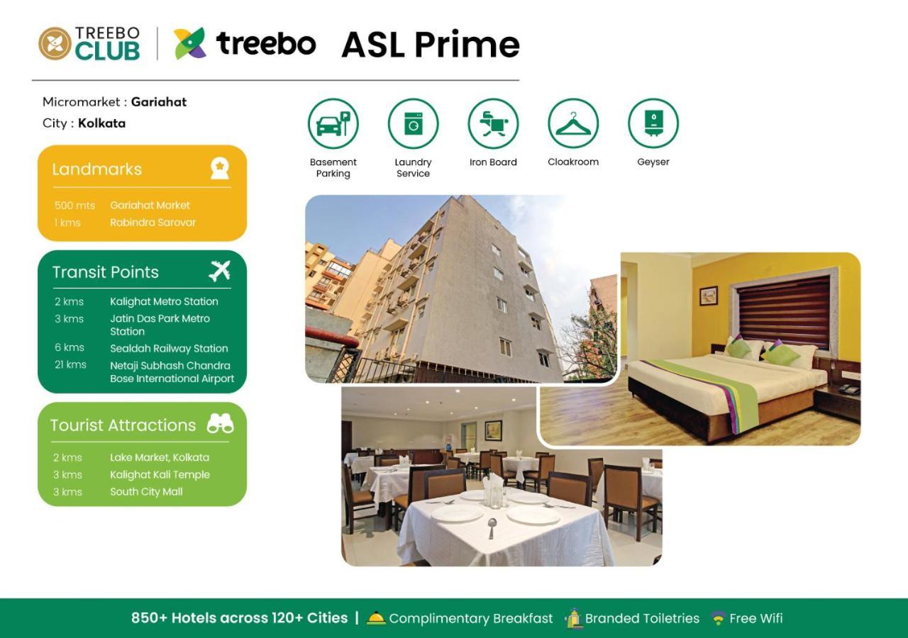 Treebo Asl Prime, Near Ballygunge Railway Station Колката Екстер'єр фото